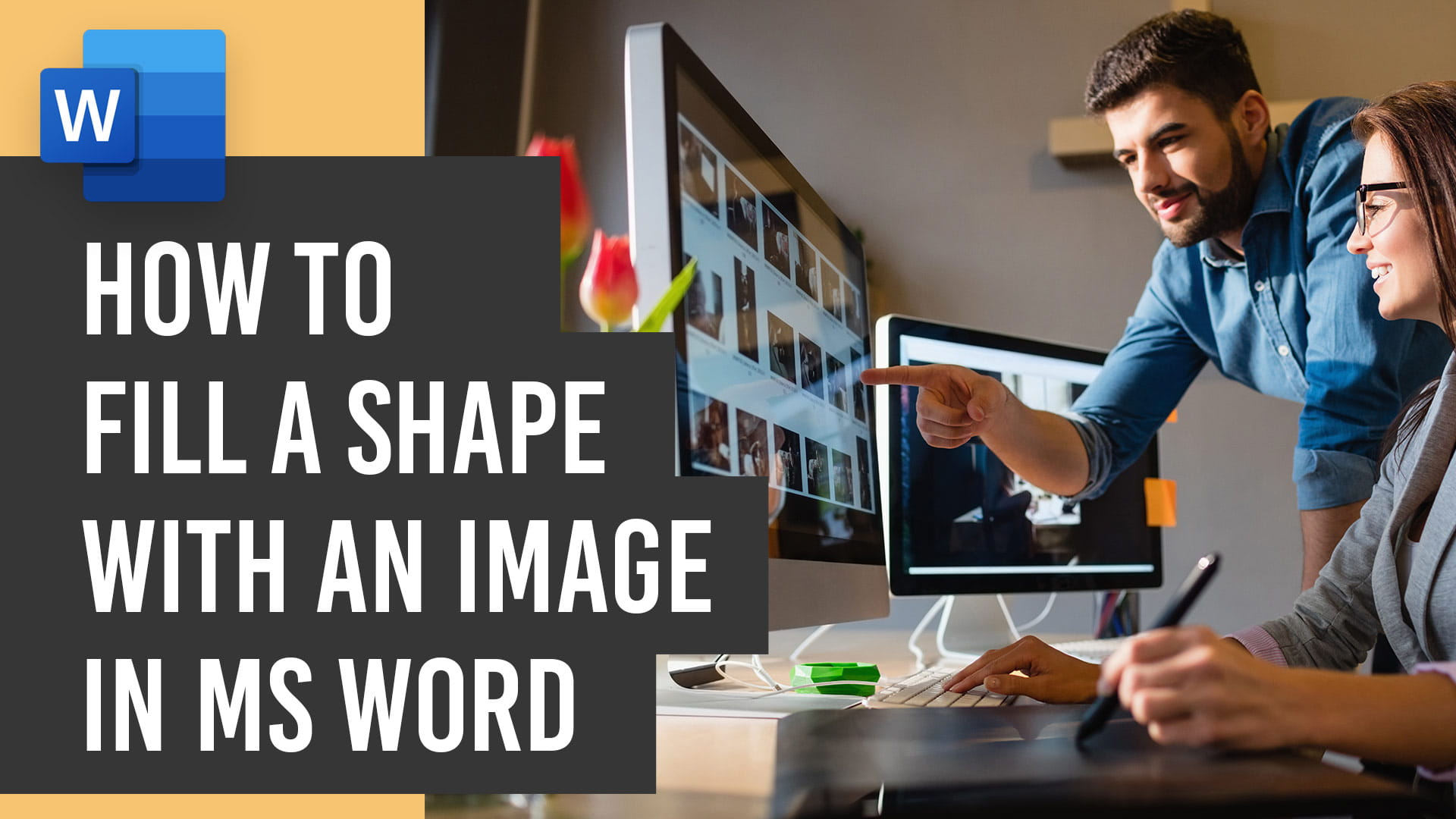 Inserting Images into Shapes in Microsoft Word