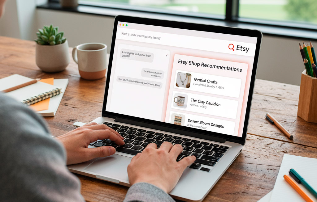 best prompt to use with chatgtp for Etsy shop categories