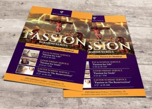 Passion Flyer and Poster Photoshop Template