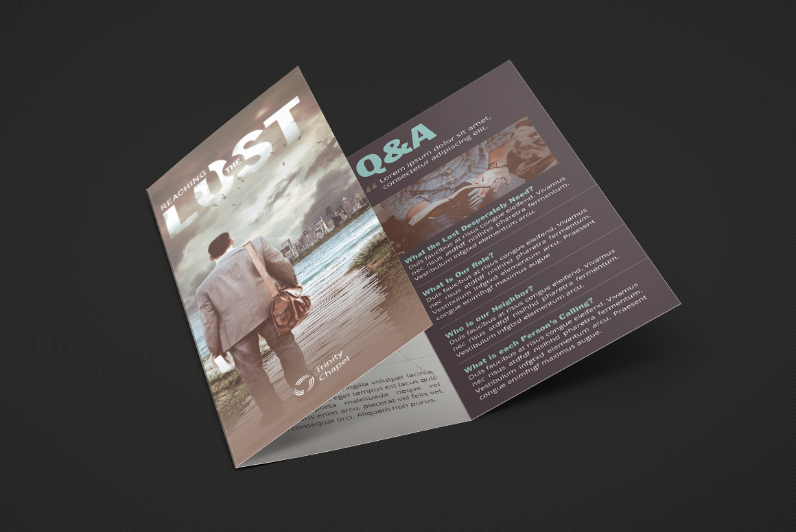 Missions Conference Tri-Fold Brochure Templat