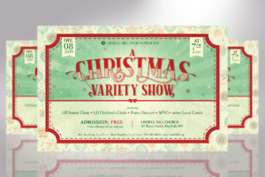 Christmas Show Flyer