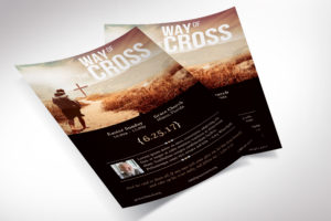 Cross Way Flyer Canva Templat