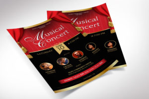 Musical Event Program Canva Template