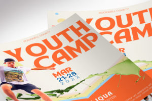 Youth Camp Flyer Canva Template