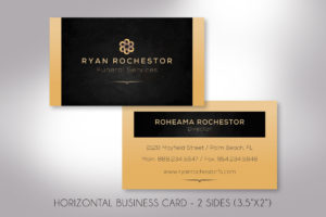 Funeral Services Business Card Canva Template