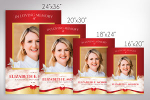 Funeral Poster Canva Template