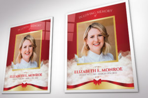 Funeral Poster Canva Template