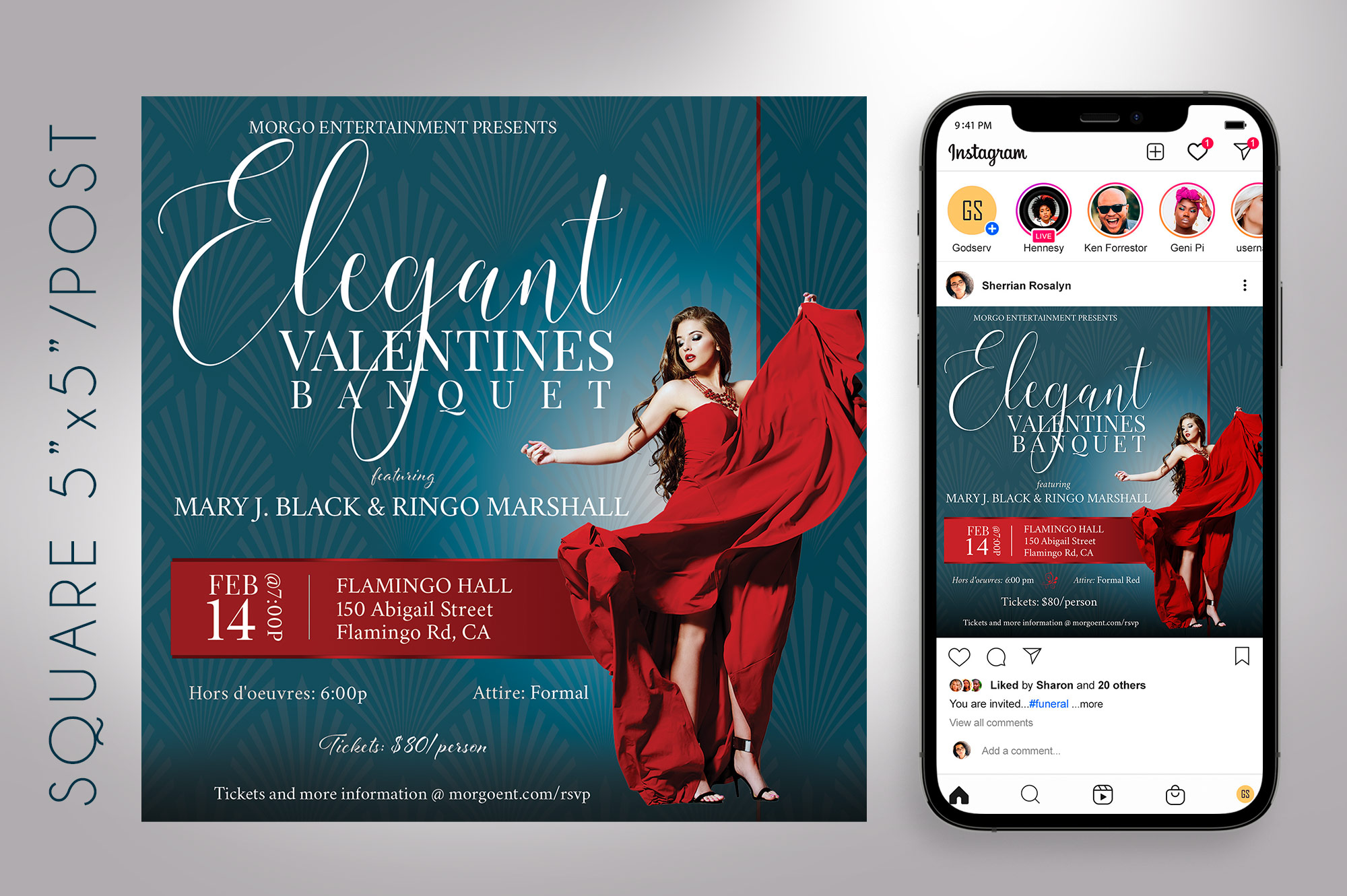 2-Elegant-Valentines-Banquet-Flyer-Preview » Godserv Designs