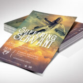 Suffering Servant Easter Flyer Template for Canva