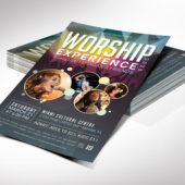 Worship Concert Flyer Canva Template