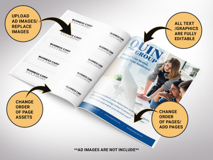 Red Church Souvenir Book Canva Template