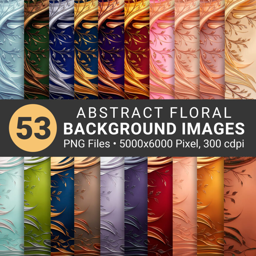 53Abstract Floral Funeral Backgrounds for Memorial Programs and Church Anniversary 300DPI