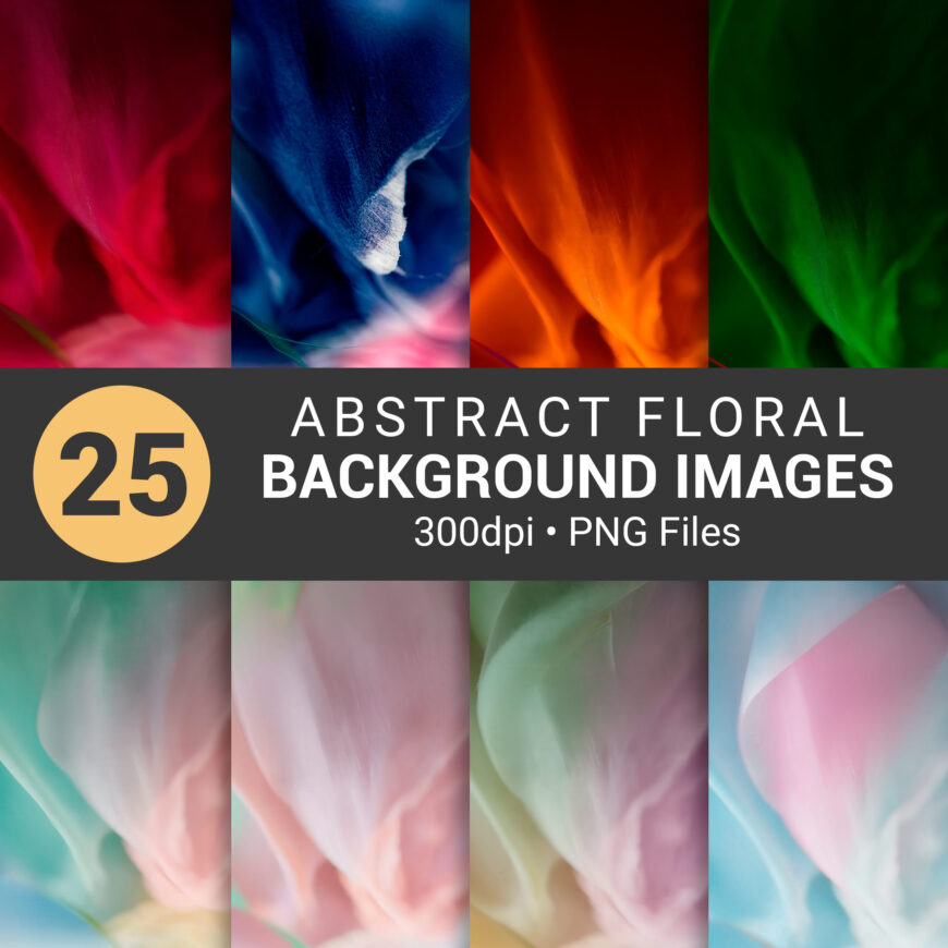 Abstract Floral Memorial Backgrounds